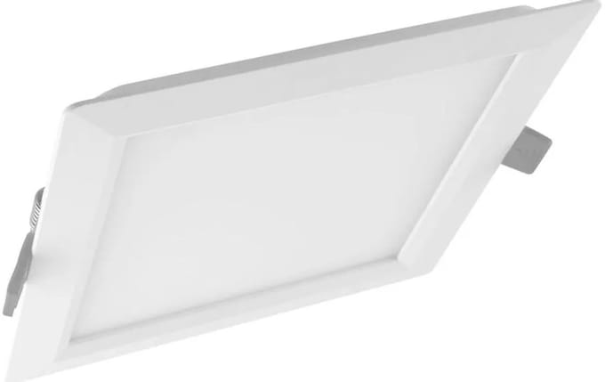 Ledvance - LED Downlight Slim Vierkant SQ210 18W 1530lm 120D - 830 Warm Wit