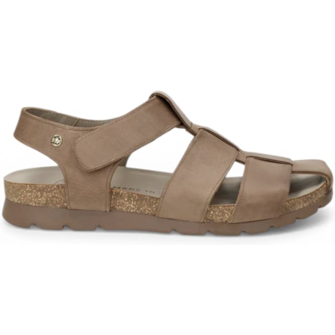Panama Jack Herren Waterdichte Taupe Leren Sandals - Stanley C8