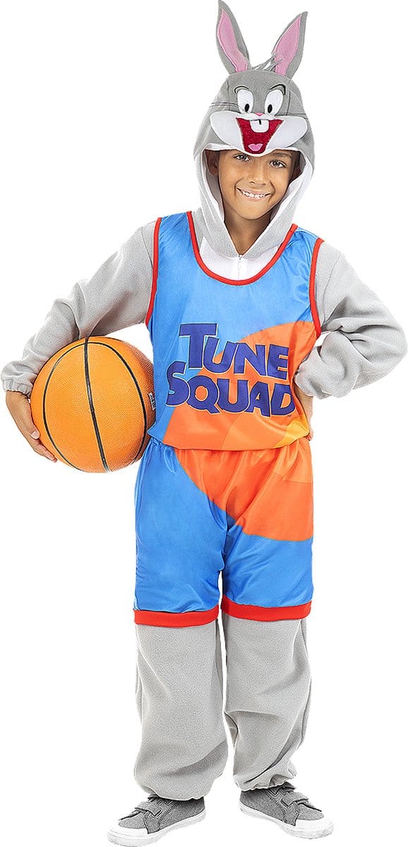 FUNIDELIA Space Jam Bugs Bunny kostuum - Looney Tunes - Maat: 107-113 cm