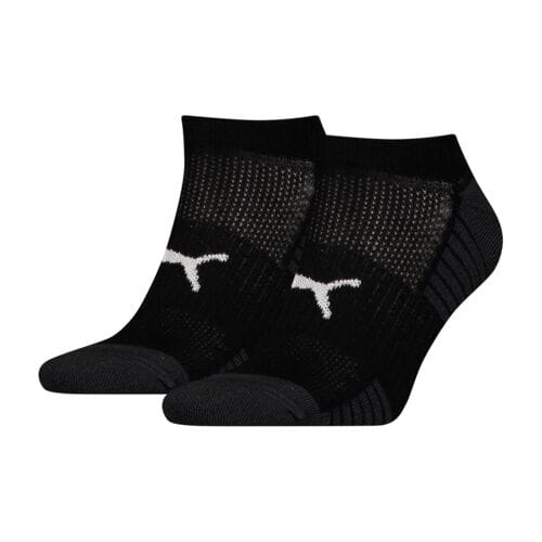 Puma Sport Cushioned Sneaker (2-pack) - enkelsokken - zwart