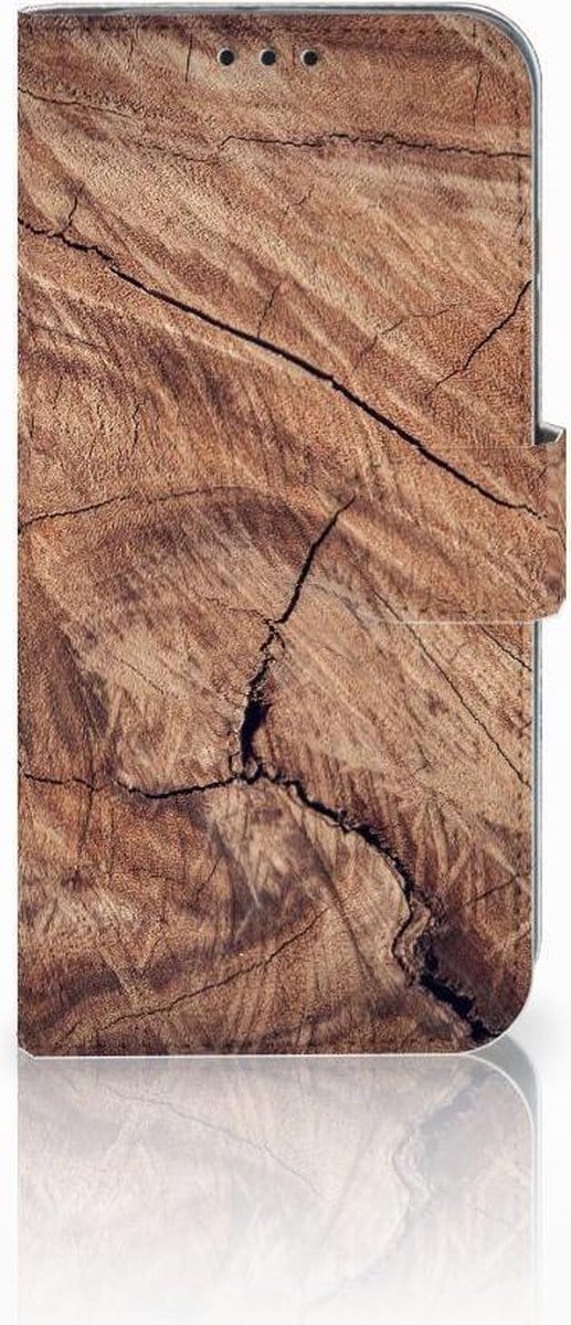 Honor 10 Lite Book Style Case Tree Trunk