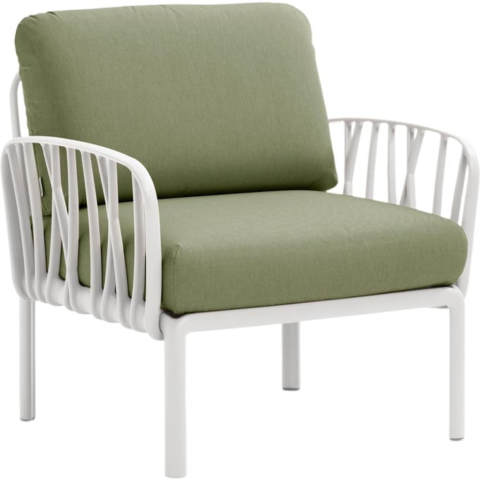 Nardi Komodo Fauteuil - bianco - giungla Sunbrella®