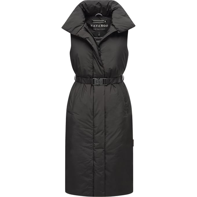 Navahoo Evening Song lang wintervest voor dames - warm en stijlvol