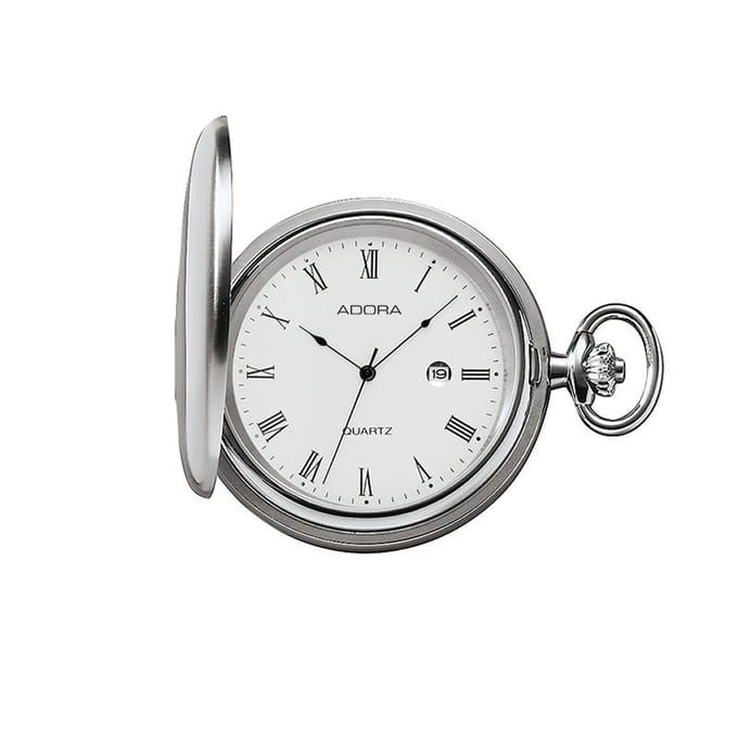 Mooi adora zakhorloge - Zilverkleurig-TU9099