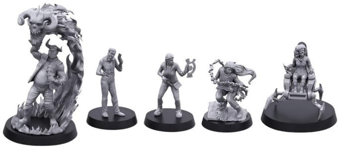 Shadowrun Sprawl Runners Miniatures - RPG Miniaturen - Catalyst Game Labs