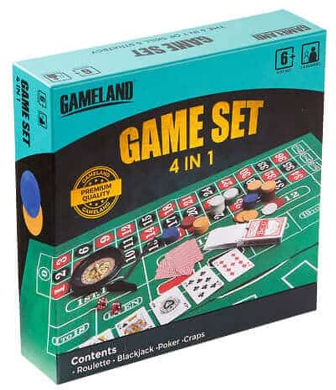 4 in 1 casino set