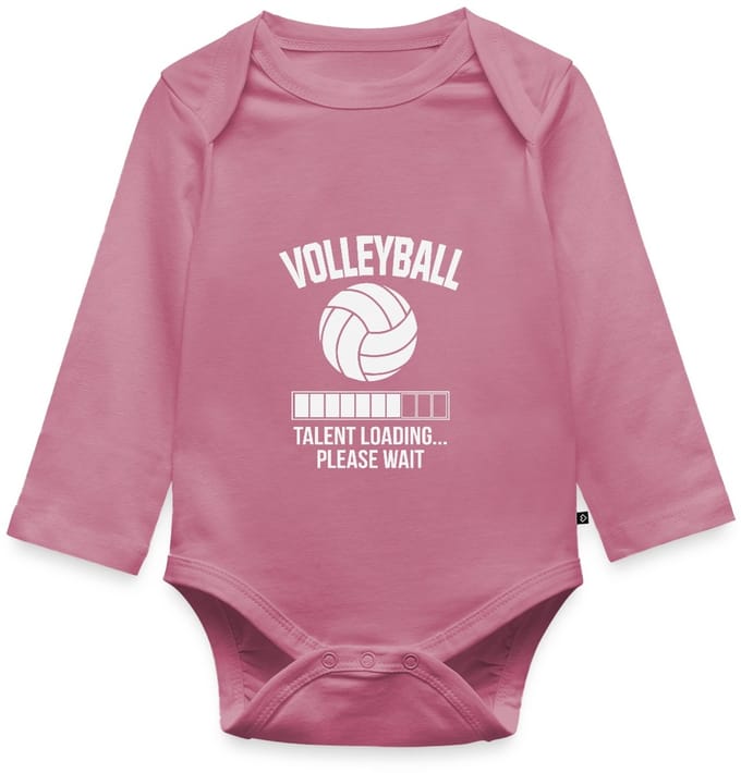 Volleyball Talent Loading Baby Rompertje Met Lange Mouwen