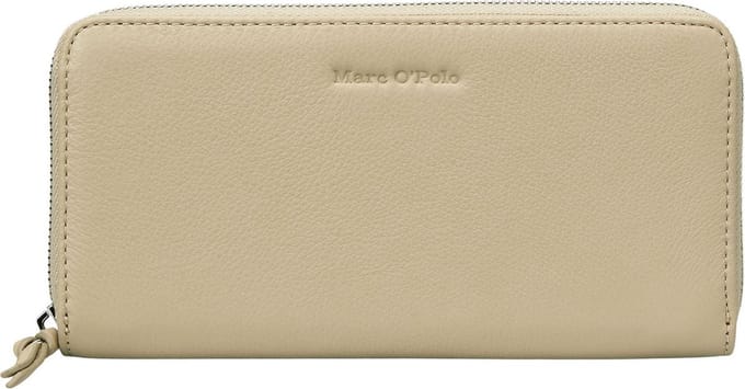 Marc O'Polo Portemonnee Finja Zip Wallet Jonesboro Cream Beige