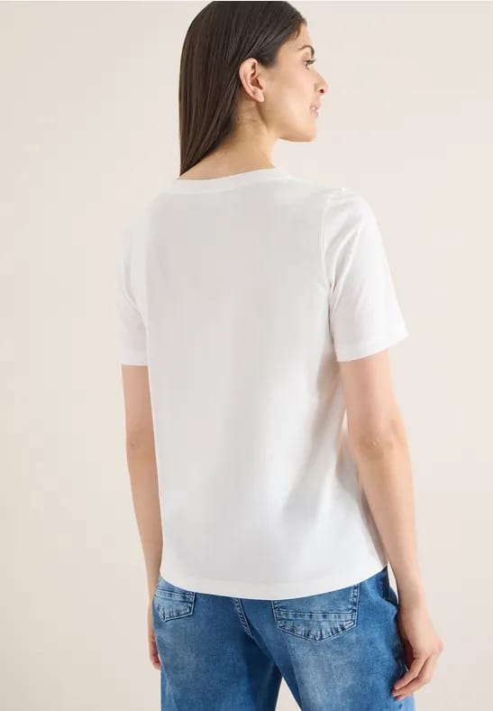 Shirt met print aan de voorkant