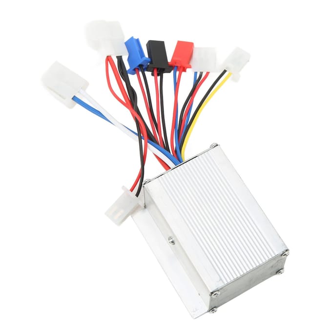 24V 250W Moteur à Balais Contrôleur de Vitesse Module Régulateur de Vitesse pour Scooter Électrique Vélo white