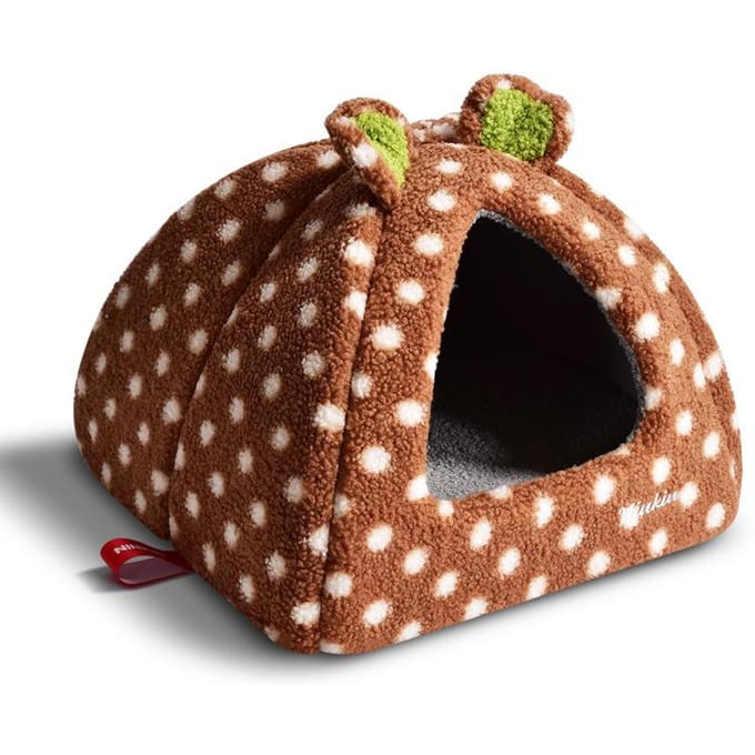 Hondenkennels voor Kleine Honden Puppy's Kennels Kattenkennels Lente Herfst en Winter Huisdierbenodigdheden S black