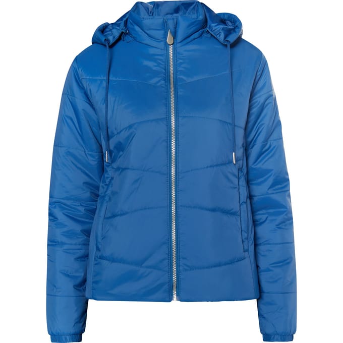 Faina licht gewatteerd jack Dames blauw