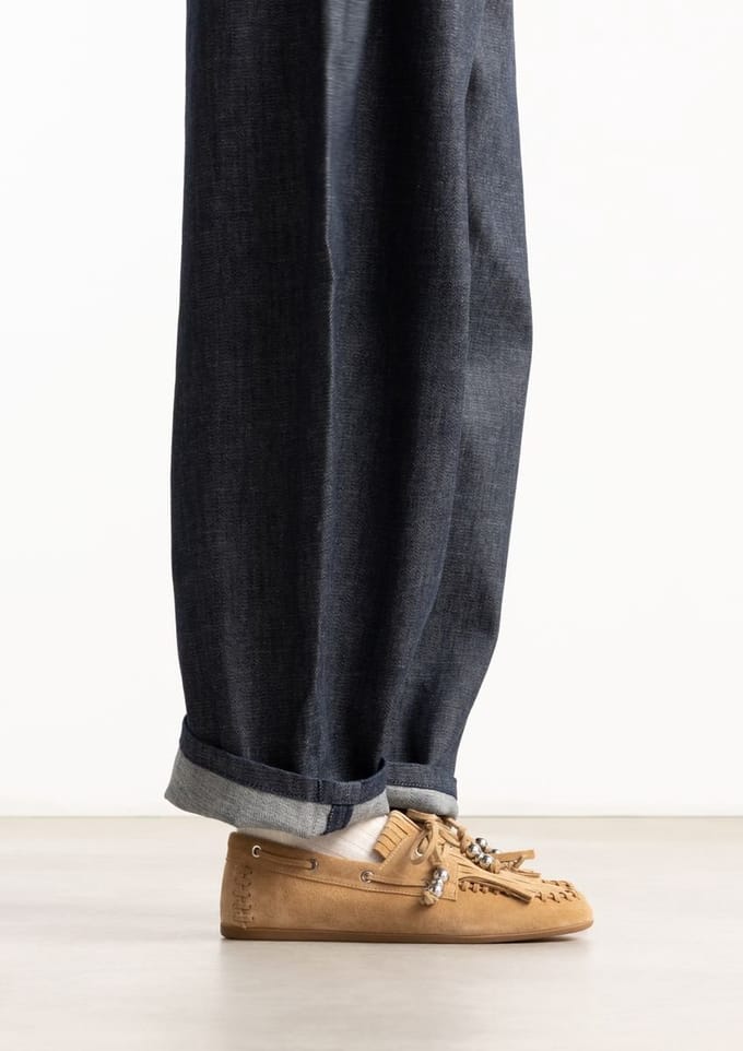 Sacha - Dames - Cognac suède bootschoenen - Maat 39