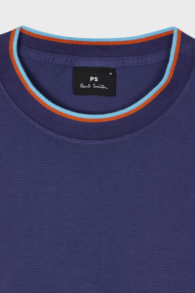 Paul Smith Reg Fit Ss Tshirt Indigo Taglia: S | Magliette basic Outlet | Uomo | Blu