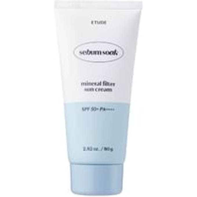 ETUDE - Sebum Soak Mineral Filter Sun Cream 80g