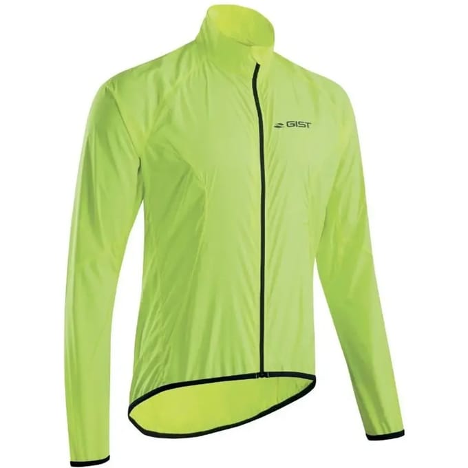 GIST windjack windstopper maat L fluorgeel