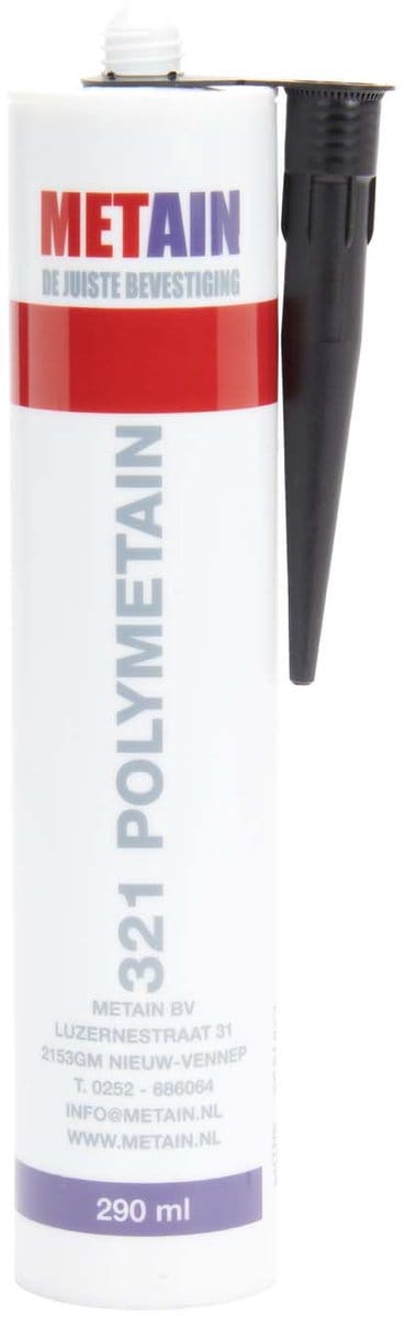 Sterke kluizen lijm kluis kit - 321 Polymetain zwart