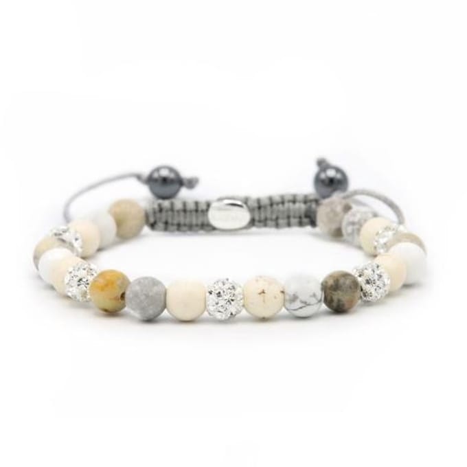 Karma Armband Spiral Vanilla Ice Cream XS
