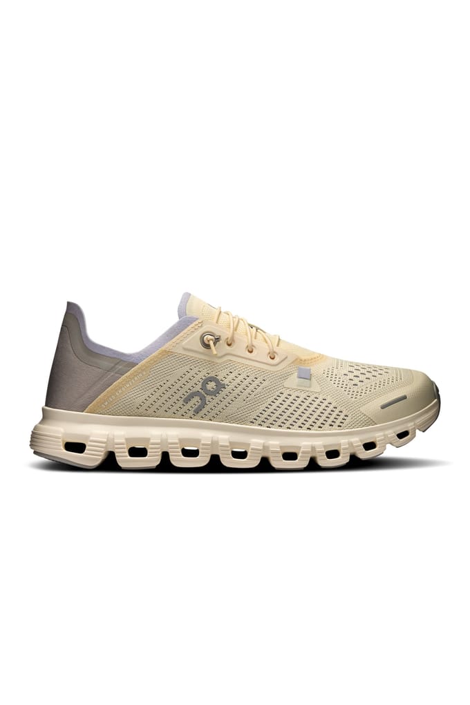 On Cloud 6 Coast Castor | Fog Maat: 41 | Hardloopschoenen Outlet | Dames | Beige