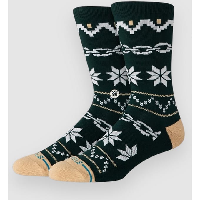 Stance Break The Season Crew Socks patroon