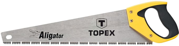 Topex Aligator - Handzaag - 450 mm - 7 TPI