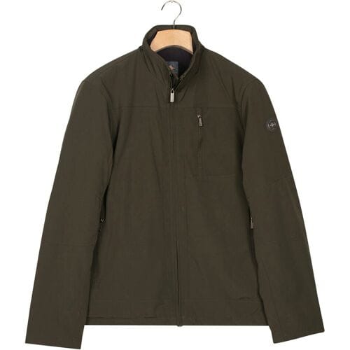 Baileys Jack Zipped Sidepockets High Zip Collar Donker Groen / male