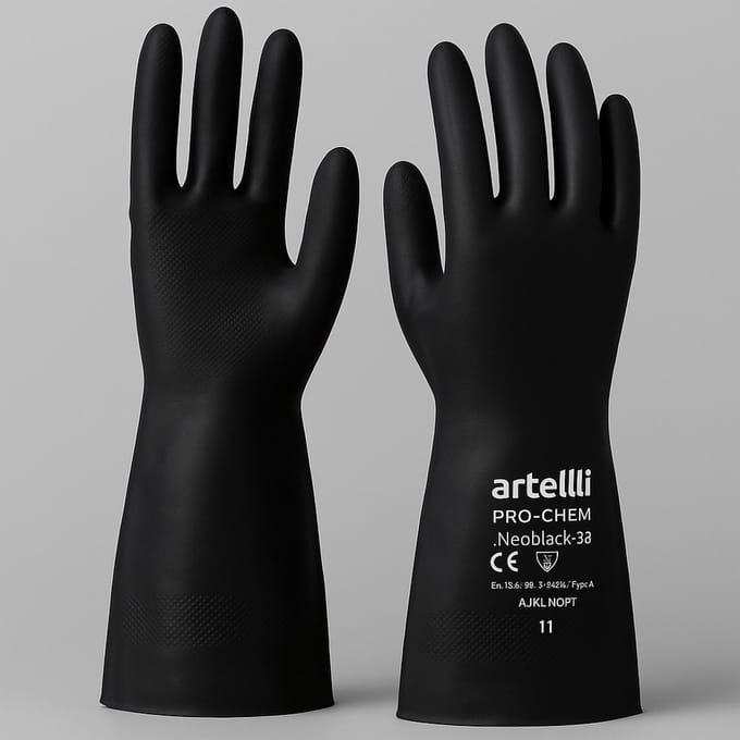 Artelli Pro-chem Neoblack 33 Handschoenen Maat 11 - 1 Paar