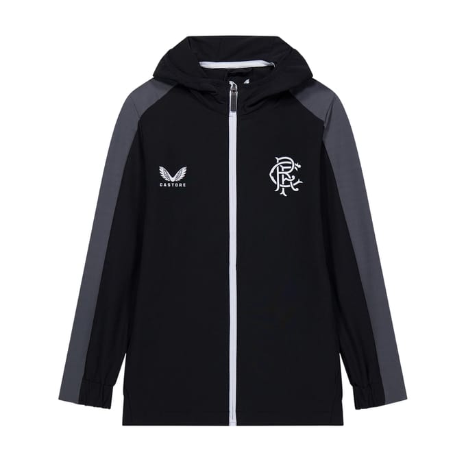 Castore Heren Rangers FC Trainingsjack (Zwart)