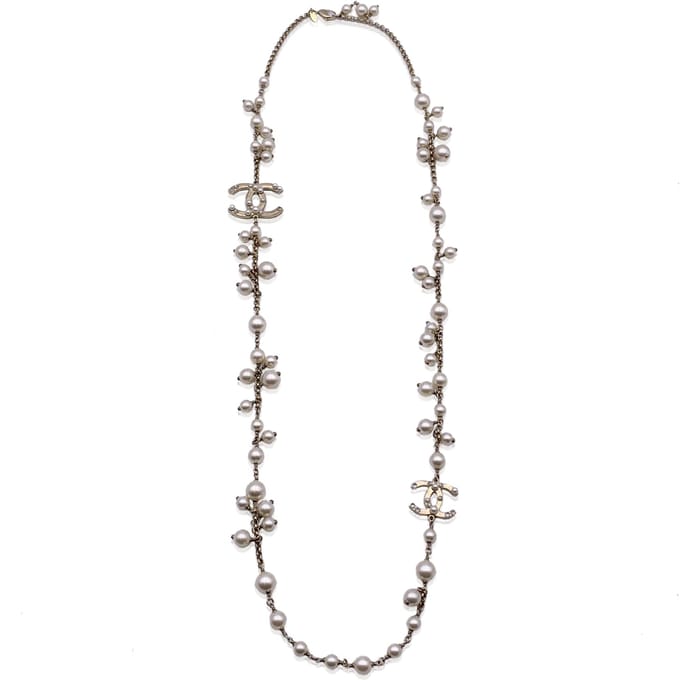 Chanel Metalen Ketting CC