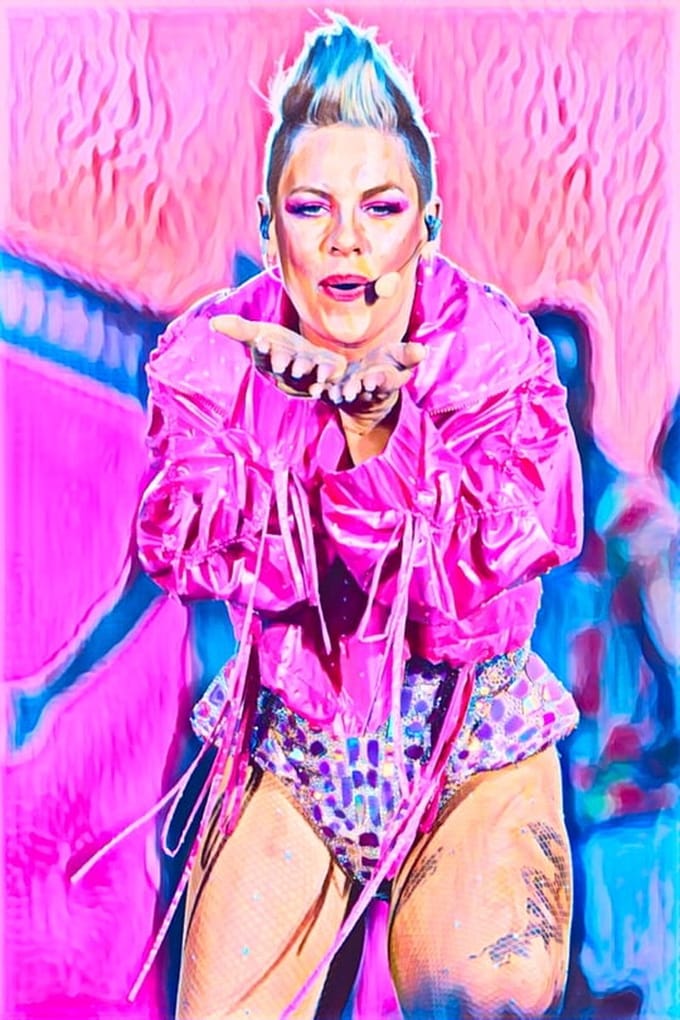 Pink 2 - Poster - 30 x 40 cm