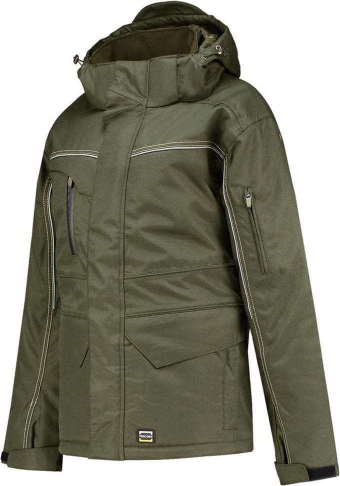 Tricorp Midi Parka Canvas 402007 - Mannen - Leger - M