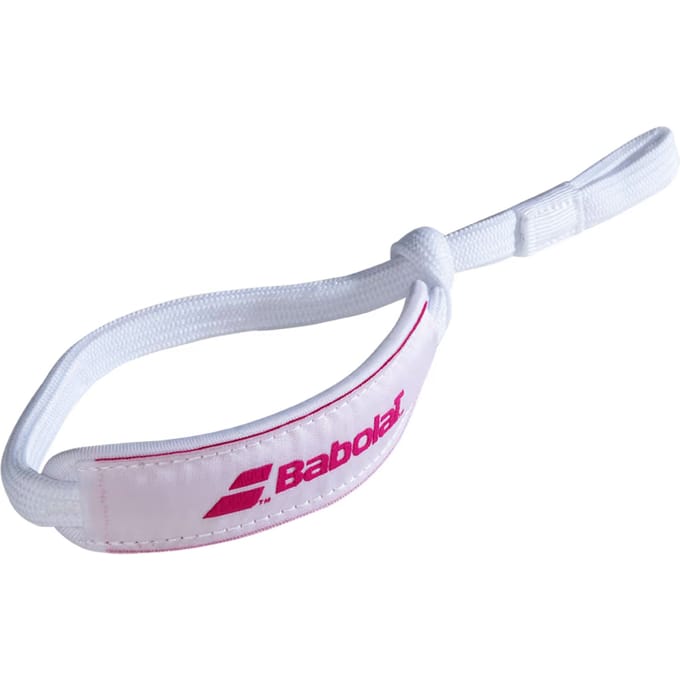 Babolat vervangende wrist-strap padel - wit/roze