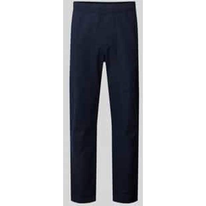 Pull-on broek in linnenlook met steekzakken