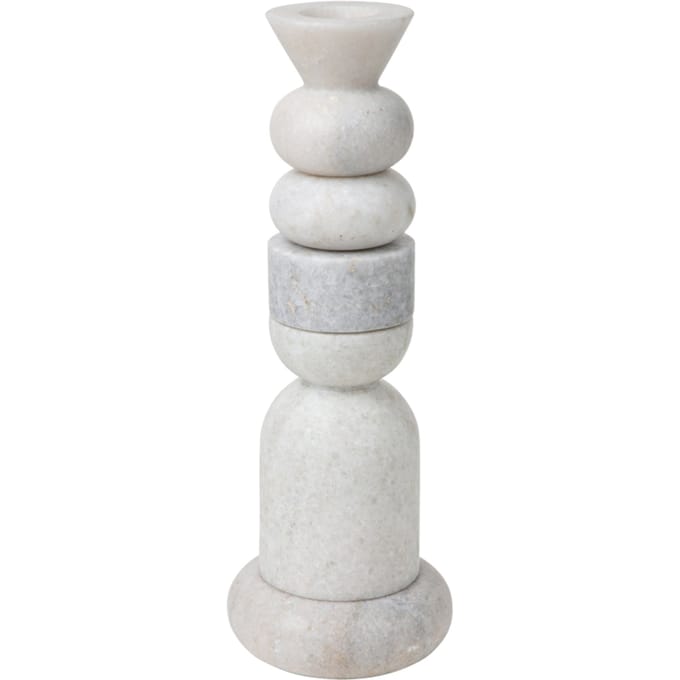 Tom Dixon - Stone Stacking kaarshouder - wit