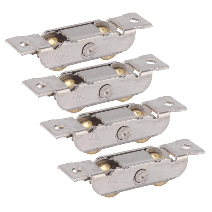 4 STUKS Schuifpui Roller Assemblage RVS Koperen Kogellager Wiel Roller Assemblage