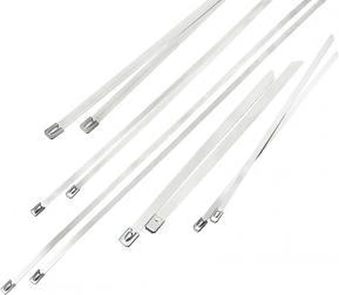 Metalen RVS Tie Wrap - 4,6 x 520 mm - 100 stuks