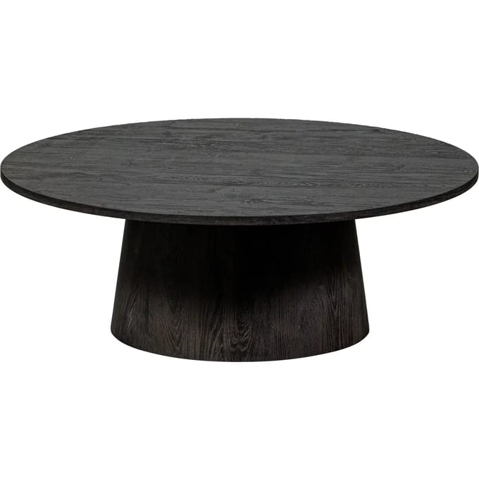 WOOOD Maan Salontafel - MDF - Donkerbruin - 40x80x80