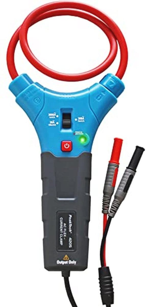 Flexibele Stroommeter voor Multimeter - Adapter 30/300/3000 A AC, Ampèretang voor Digitaal Meetapparaat