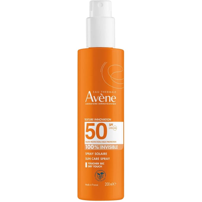 Avène Zonnebrandspray 100% Onzichtbaar SPF50 200 Zonnecrème