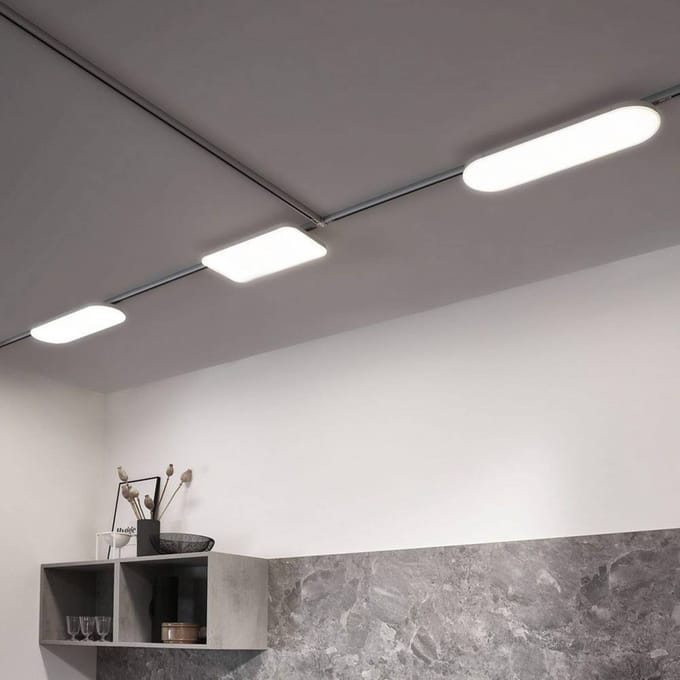 Paulmann URail Panel Campo LED-hanglamp URail 17 W LED Wit