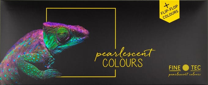 FINETEC® Parelmoer aquarelverf set Colourful | 24 kleuren