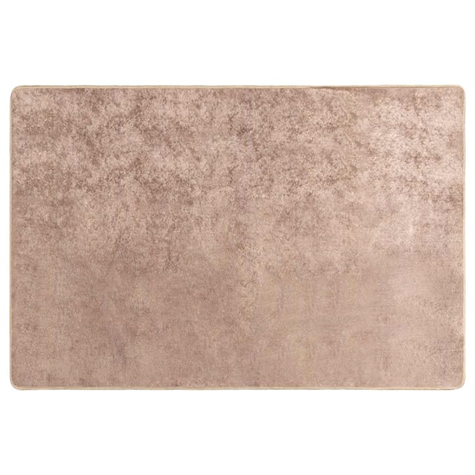 vidaXL - Tapijt - Runner - MARSA - Zand - 100 - x - 150 - cm - Polyester - en - PVC