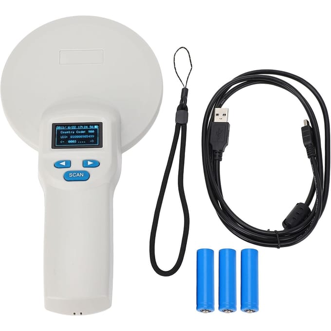 Huisdier Microchip Scanner Groot OLED Display Bluetooth USB Verbinding Dier Huisdier Tag Microchip Lezer
