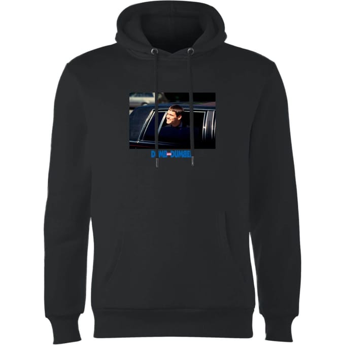 Dumb and Dumber Lloyd Christmas Hoodie - Black - L