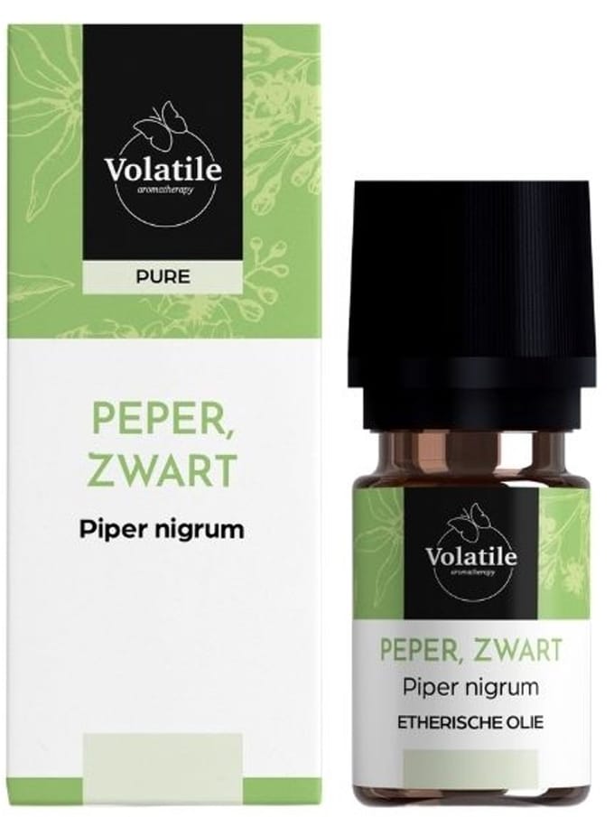 Volatile Peper Zwart - 10 ml - Etherische Olie