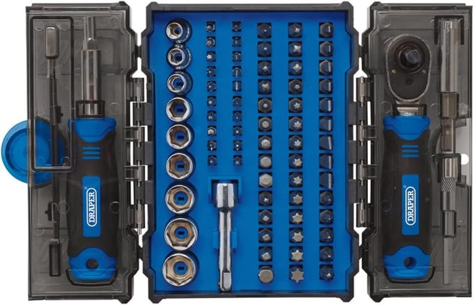 Complete Schroevendraaier en Ratel Bit Set (78 Delig) met Handvat