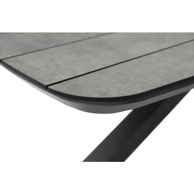 Sens-Line - Bradford Tuintafel - 220x100cm - HPL Grijs