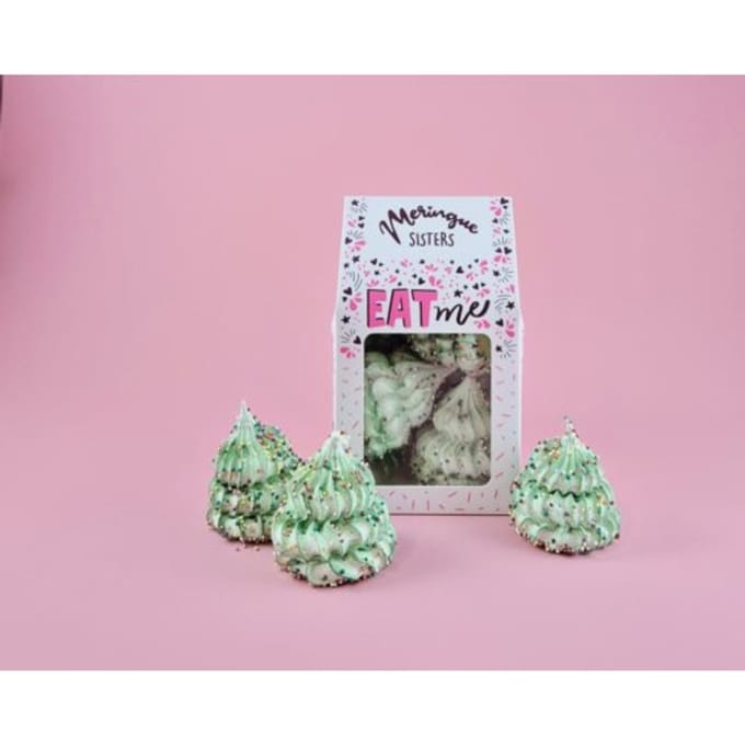 Meringue sisters kerstboom, 5 stuks
