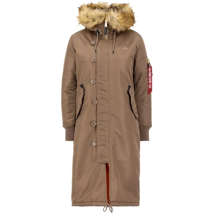 Damesparka Alpha Industries Long Fishtail