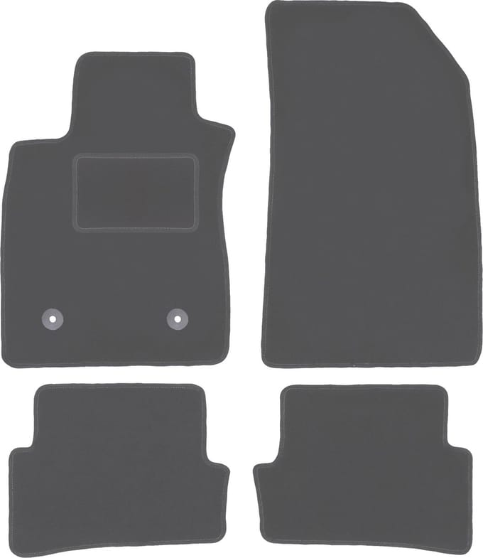 Grafiet automatten voor: Reault Thalia II sedan (2008-2013)